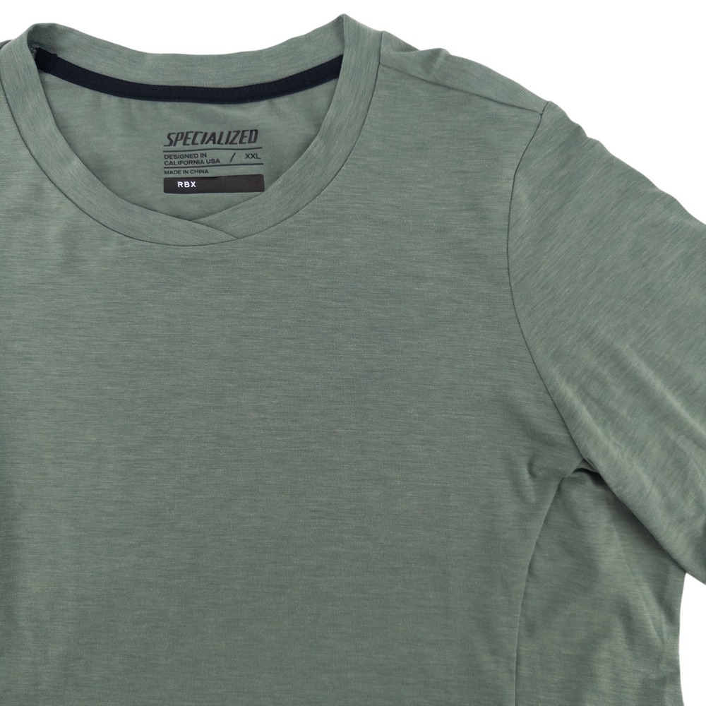 Specialized RBX Adventure Jersey Womens XXL Merino Wool Blend Short Sleeve Green